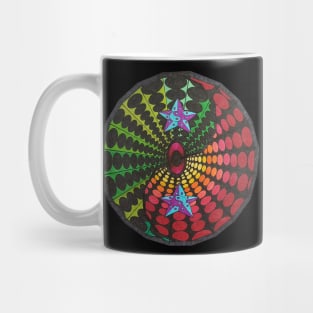 Colourful pattern Ying Yang Mug